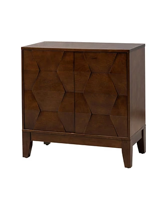 Contemporary Martina 30" Tall 2-Door Accent Cabinet with Ample Storage Space