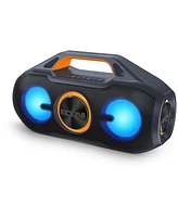 Ion iSP161 AquaSport Max Portable Bluetooth Speaker - IPX7 - Fm - 60W (Black/Orange)