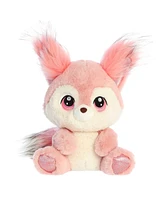 Aurora Medium Freya Fox Enchanted Sparkling Plush Toy Pink 10"