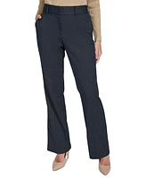 Tommy Hilfiger Women's Metallic Pinstriped Pants