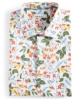 Bar Iii Men's Slim-Fit Bold Ivy Dress Shirt, Created for Macy's