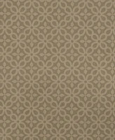 Design Imports Lattice Print Outdoor Tablecloth with Zipper, 60"x84 "