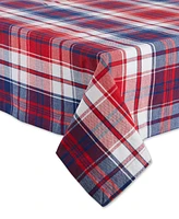 Design Imports Americana Plaid Tablecloth, 60"x120 "