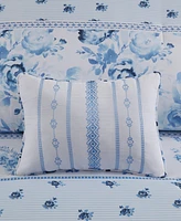 Intelligent Design Christa Floral Striped -Pc. Comforter Set