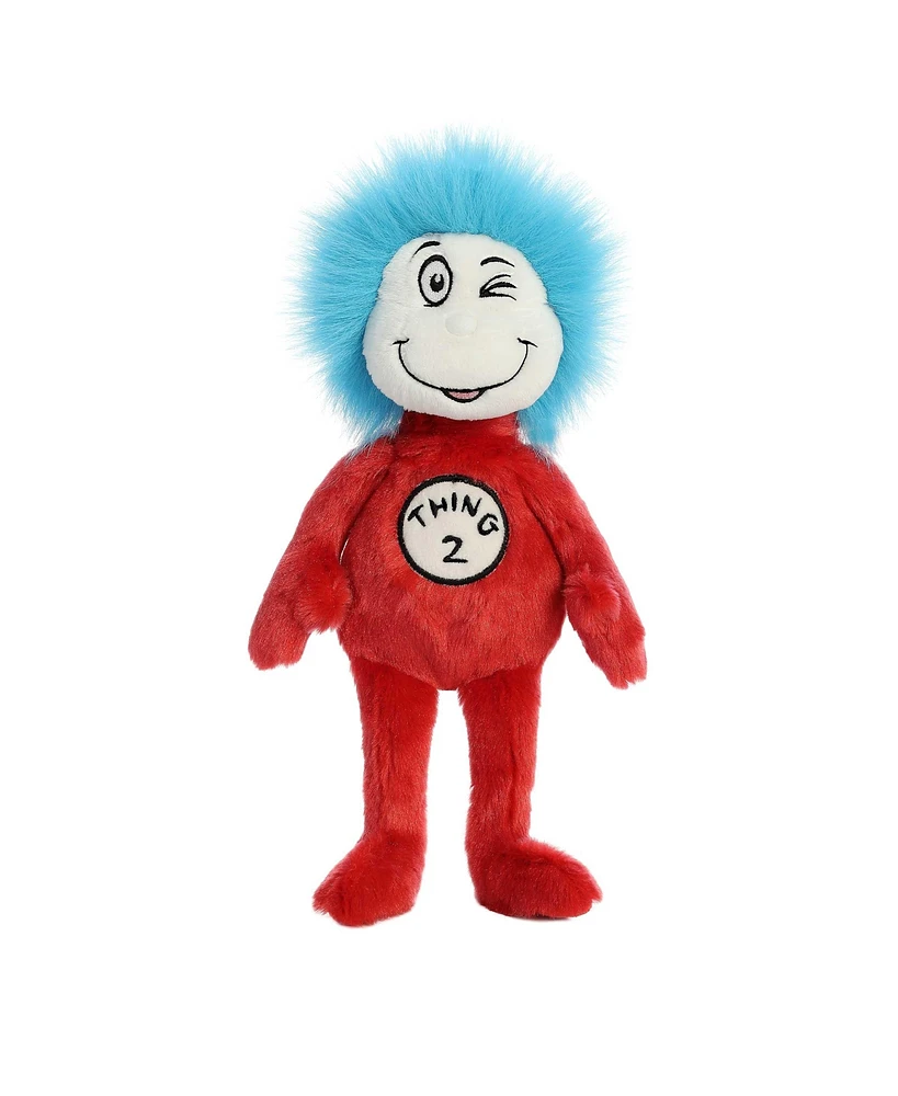 Aurora Medium Thing Two Dr. Seuss Whimsical Plush Toy Red 12"