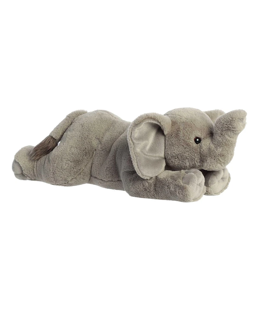 Aurora Large Elephant Super Flopsie Adorable Plush Toy Gray 28"