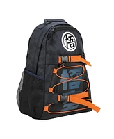 Dragon Ball Z Kanji Symbols Blue Built-Up Backpack