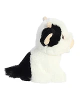 Aurora Mini Cow Eco Nation Eco-Friendly Plush Toy White 4.5"