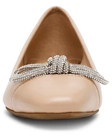 Anne Klein Women's Cassidy Rhinestone Bow Ballet Flats