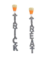 Betsey Johnson Faux Stone Trick or Treat Mismatch Earrings