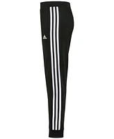 adidas Big Girls Tricot 3 Stripe Joggers, Extended Sizes