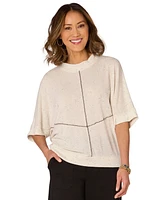 Democracy Women's Dolman Sleeve Knit Top