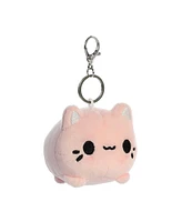 Aurora Mini Strawberry Meowchi Keychain Tasty Peach Enchanting Plush Toy Pink 3.5"