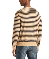 Nautica Men's Navtech Classic-Fit Stripe Crewneck Sweater