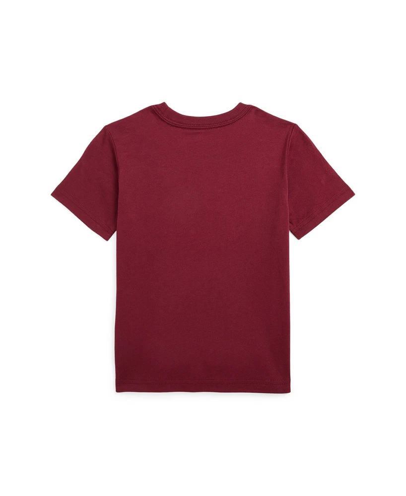 Polo Ralph Lauren Toddler and Little BoysCotton Jersey Graphic Tee