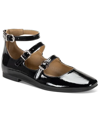 Sun + Stone Women's Cecillee Triple Strap Mary Jane Flats, Created for Macy's