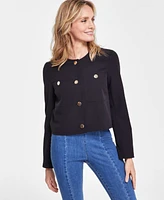 I.n.c. International Concepts Women's Pocket Jacket, Created for Macy's