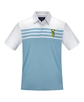 Section 119 Men's Light Blue the Grateful Dead Yellow Bear Polo