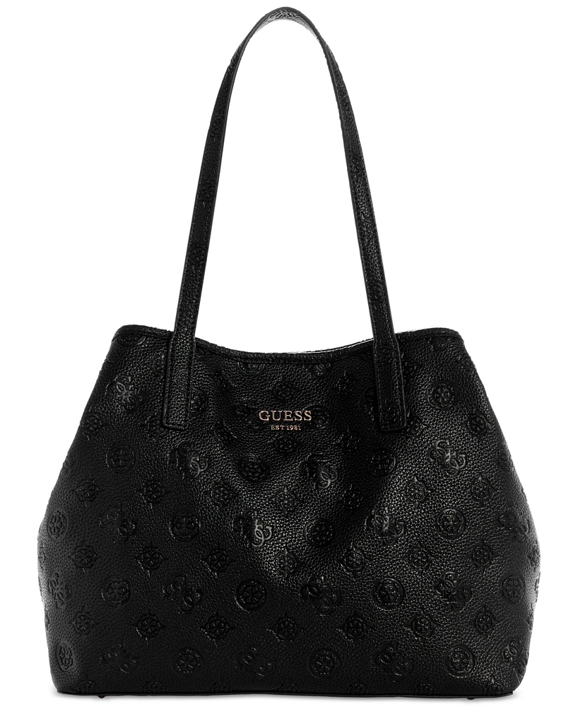 Guess Vikky Ii Medium Tote with Removable Pouch