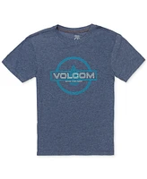 Volcom Big Boys Liner Time Graphic Short-Sleeve Cotton T-Shirt