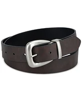 Levi's Women's Reversible Western-Style Buckle Leather Belt