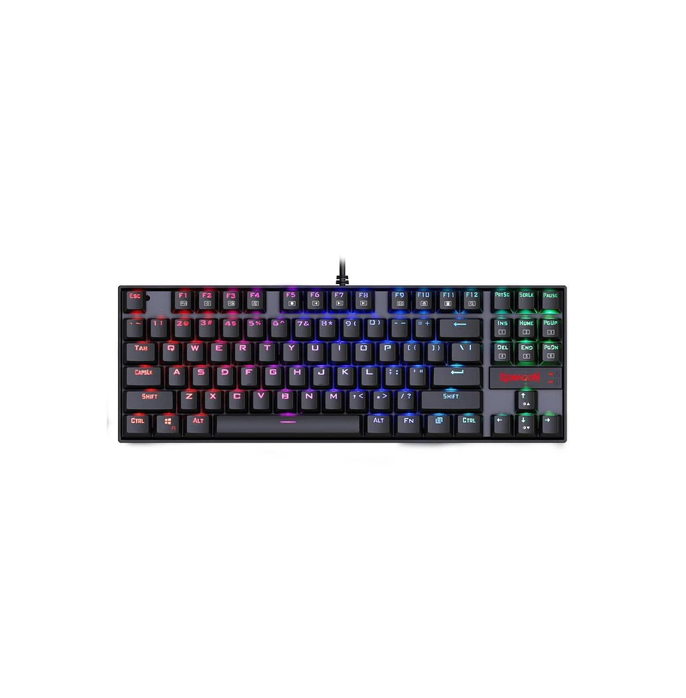 Redragon Kumara K552RGB-1 Tkl Blue Switch Wired Mechanical Gaming Keyboard with RGB Backlighting