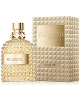 Valentino Men's Uomo Born In Roma The Gold Eau de Toilette Spray, 3.4 oz.