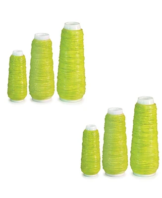 Slickblue Yarn Spool Vase (Set of 6)