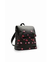 Desigual Women's S padded floral backpack