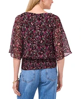 Sam & Jess Women's Smocked-Waist Top