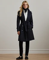 Lauren Ralph Lauren Women's Belted Water-Resistant Trench Coat