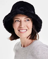 I.n.c. International Concepts Women's Faux-Fur Bucket Hat, Created for Macy's