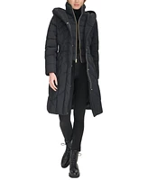 Cole Haan Women's Bibbed Hooded Puffer Coat