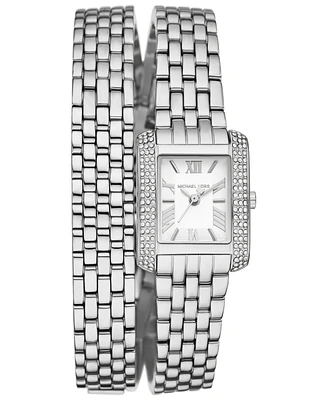 Michael Kors Women's Emery Three-Hand Stainless Steel Watch 22mm