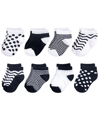 Luvable Friends Baby Girls Grow with Me Cotton Terry Socks