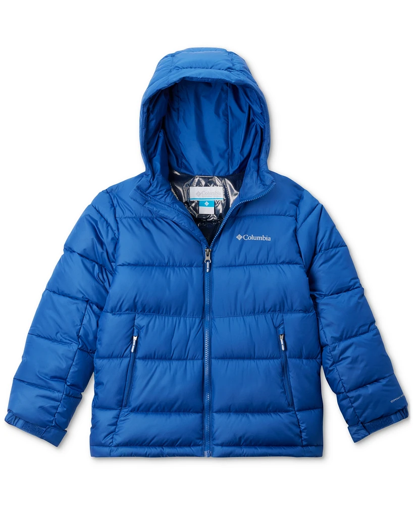 Columbia Big Boys Pike Lake Ii Quilted Full-Zip Hooded Puffer Jacket