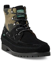 Polo Ralph Lauren Men's Ranger Mid Camo Suede Boot