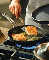 Anolon X Hybrid Nonstick Frying Pan with Helper Handle, 12"