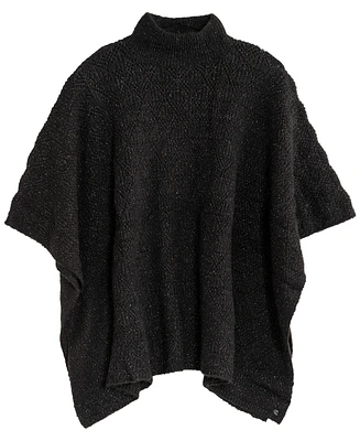 Lauren Ralph Lauren Pointelle Poncho with Lurex