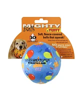 Mighty Ball Medium Celebration, Durable Squeaky Dog Toy