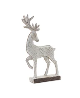 Slickblue Carved Deer Decor (Set of 2)