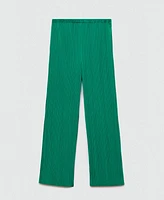 Mango Women's Fluid Pleated Trousers