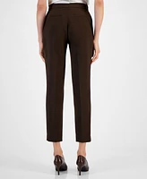 Tahari Asl Women's Mid-Rise Ankle Pants