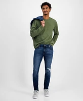 Guess Men's Destroyed Slim Tapered Fit Jeans