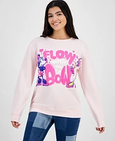 Disney Juniors' Minnie and Daisy Graphic Crewneck Sweatshirt