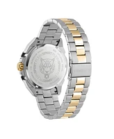 Plein Sport Men's Urban Pulse 3 Hand Date Quartz Two Tone Bracelet 47mm