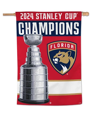 Wincraft Florida Panthers 2024 Stanley Cup Champions 28" x 40" One-Sided Vertical Banner