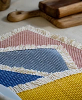 Kaf Home Verona Woven Fridge Placemats, Set of 4