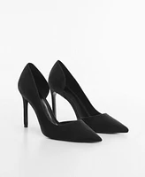 Mango Women's Asymmetrical Heeled Shoes