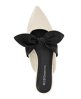 BCBGeneration Women's Kandy Slip-On Pointy Toe Bow Dress Flats